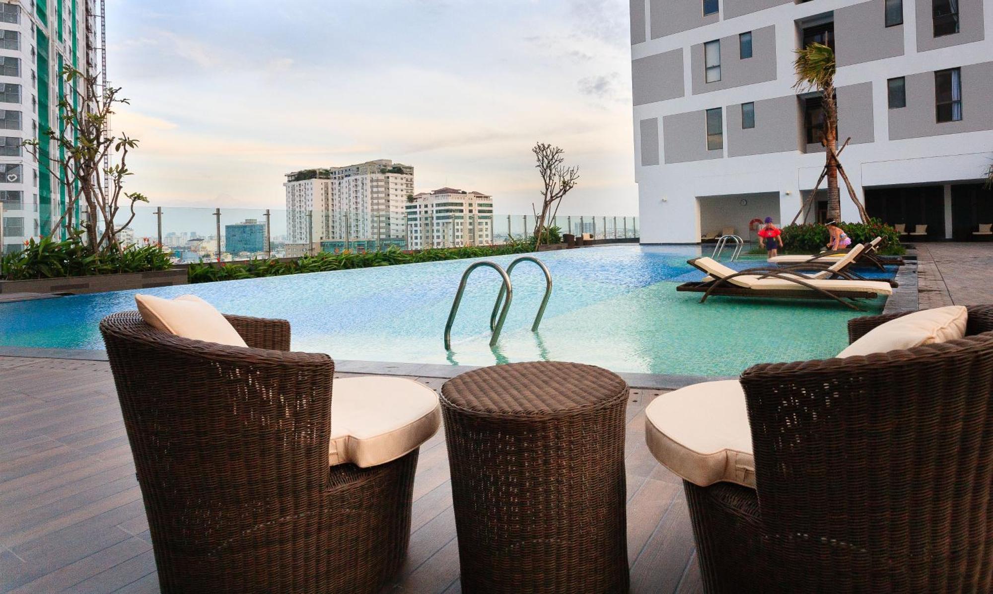 Elysium Cbd Rivergate Apartment - Pool - Free 4G Sim For 3 Nights Ho Chi Minh-stad Buitenkant foto