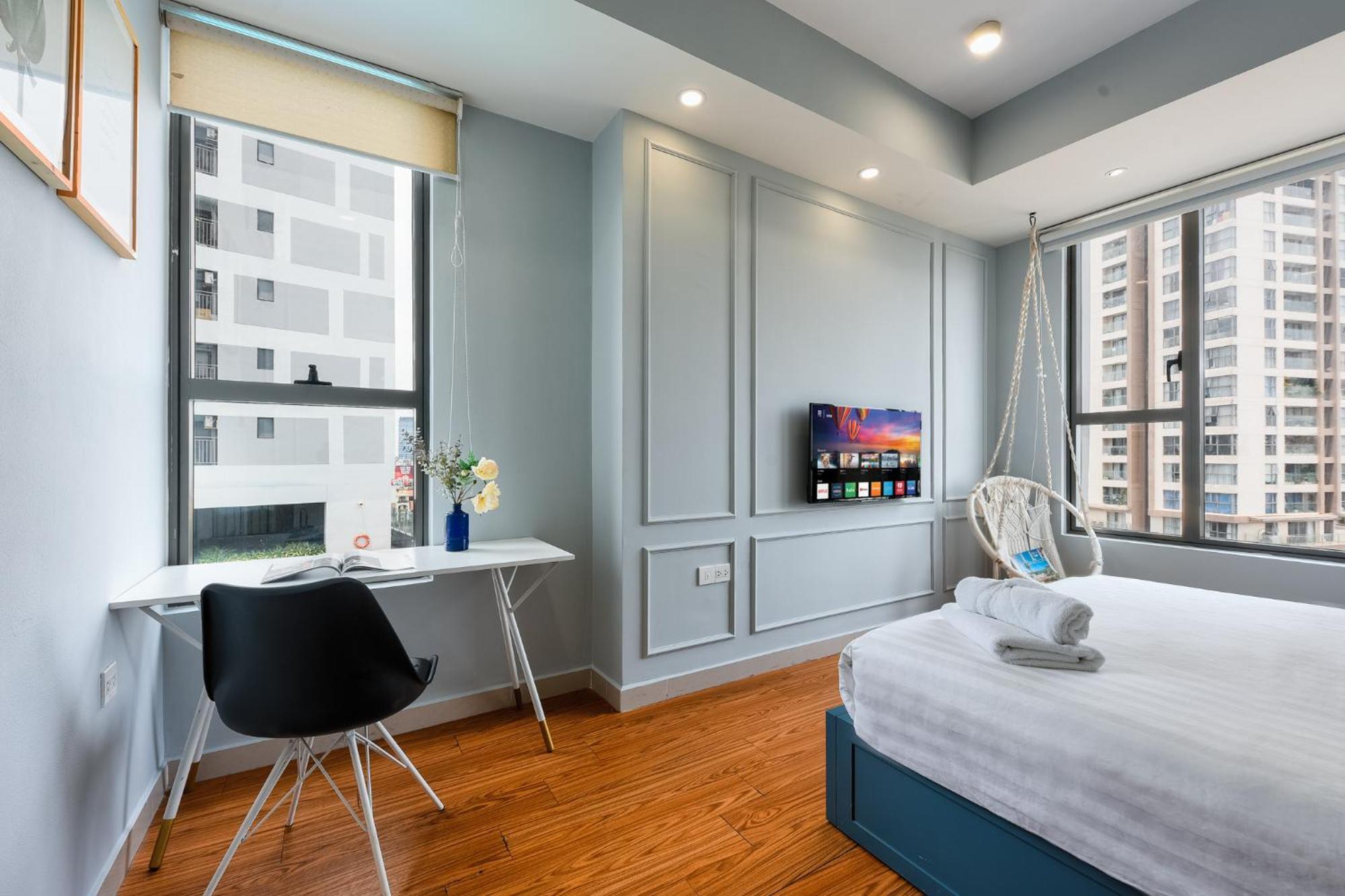 Elysium Cbd Rivergate Apartment - Pool - Free 4G Sim For 3 Nights Ho Chi Minh-stad Kamer foto