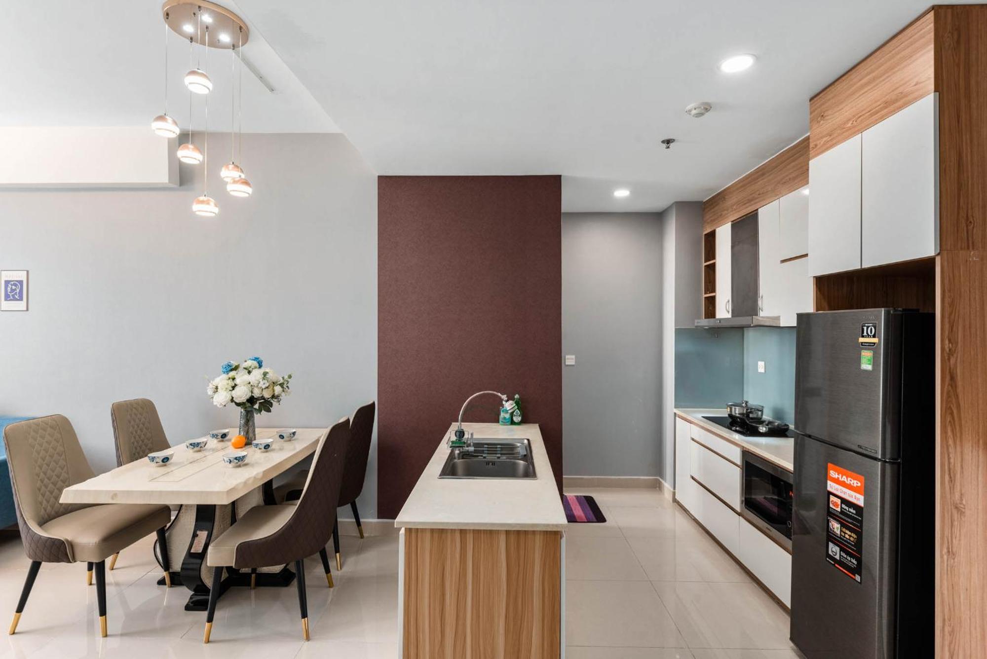 Elysium Cbd Rivergate Apartment - Pool - Free 4G Sim For 3 Nights Ho Chi Minh-stad Kamer foto